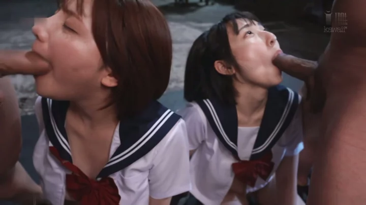Screenshot 9 from Japanese POV Uncensored — Schoolgirl Uniform Lesbian and Blowjob Scene