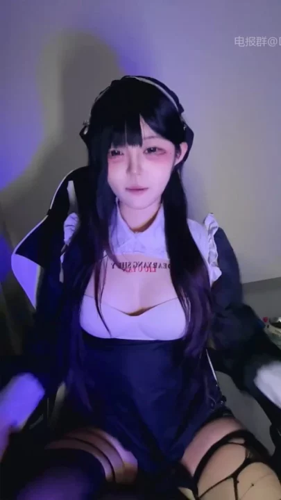 40번 스크린샷, Japanese POV Uncensored Solo — Demon Girl Lele in Lingerie and Glasses에서 캡처됨