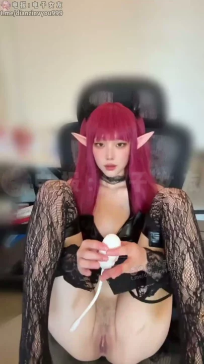 Screenshot 21 from Japanese POV Uncensored — Xueer’s Leopard-Lingerie Masturbation with Dildo