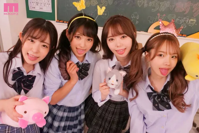 Play video: Japanese Schoolgirl Classroom Group Orgy — Face-Shown POV [FC2-PPV]
