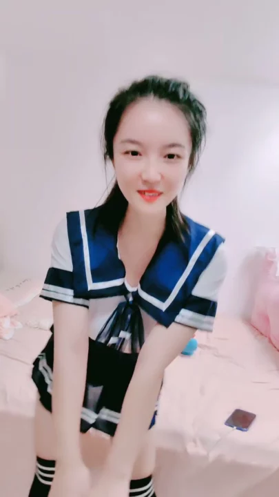 Screenshot 5 from Japanese Schoolgirl Solo — Uniform to Lingerie Masturbation