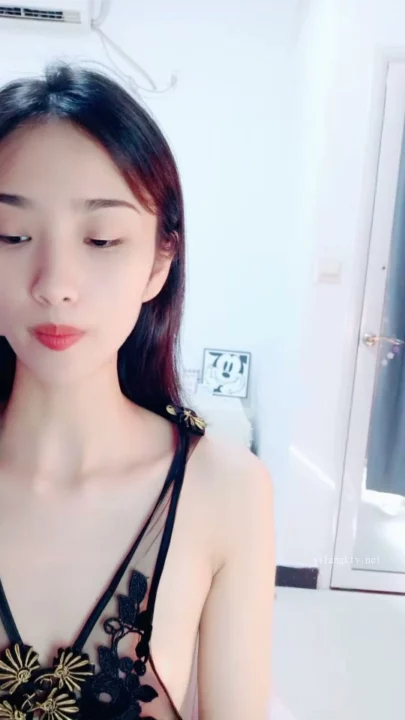Screenshot 7 from Japanese Solo Lingerie Tease — Natural B-Cup in Sheer Black Lace