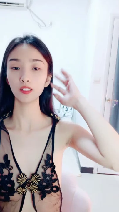 Screenshot 8 from Japanese Solo Lingerie Tease — Natural B-Cup in Sheer Black Lace