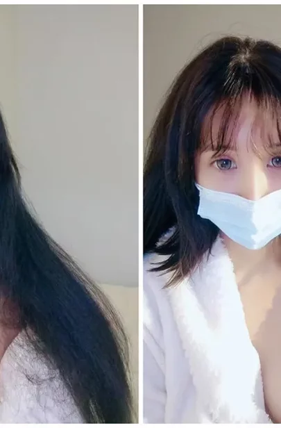 Screenshot 33 from Japanese Solo Masturbation — Petite Face-Shown Amateur with Surgical Mask