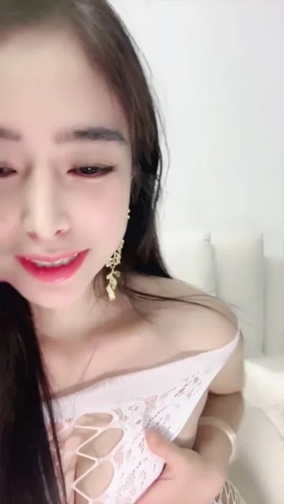 Screenshot 2 from Japanese Solo Masturbation Tease — White Off-Shoulder Top and Face Shown