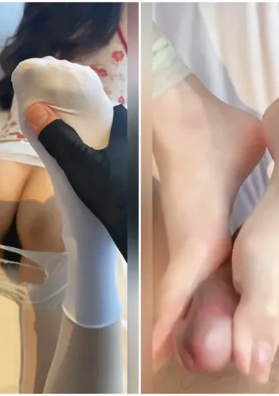 Screenshot 18 from Jiajia Japanese POV Creampie — Petite Beauty in White Lingerie and Stockings