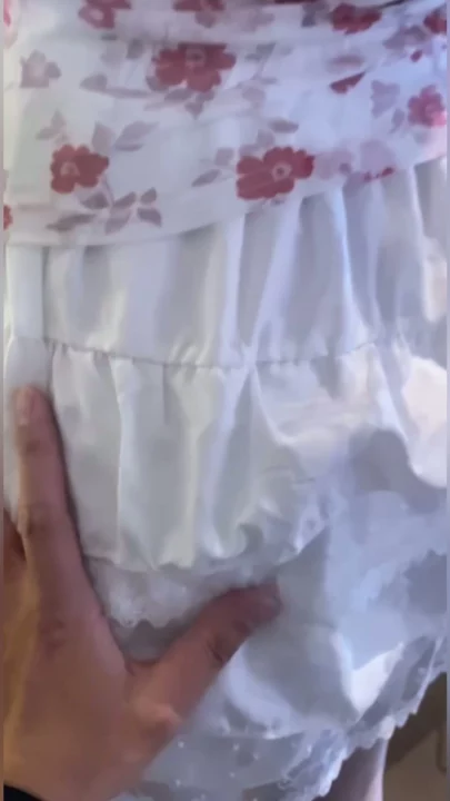 Screenshot 5 from Jiajia Japanese POV Creampie — Petite Beauty in White Lingerie and Stockings