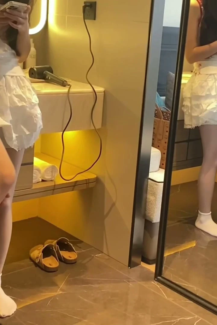 Play video: Jiajia Japanese POV Creampie — Petite Beauty in White Lingerie and Stockings