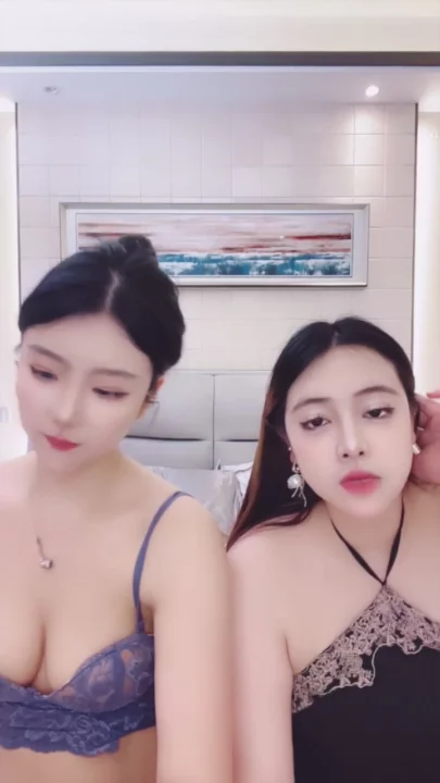 Screenshot 16 from Lesbian Stockings Lingerie POV — Linlin and Sister Tag-Team in Chinese Amateur