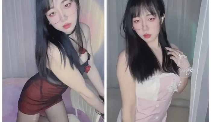 Screenshot 2 from Lin Chinese POV Lingerie Masturbation — Petite Beauty with Glasses and Toys