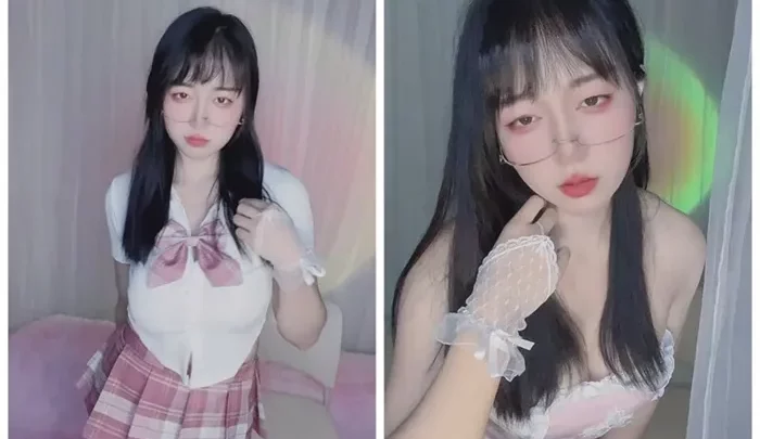 Lin Chinese POV Lingerie Masturbation — Petite Beauty with Glasses and Toys