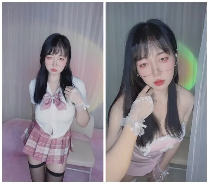 Lin Chinese POV Lingerie Masturbation — Petite Beauty with Glasses and Toys