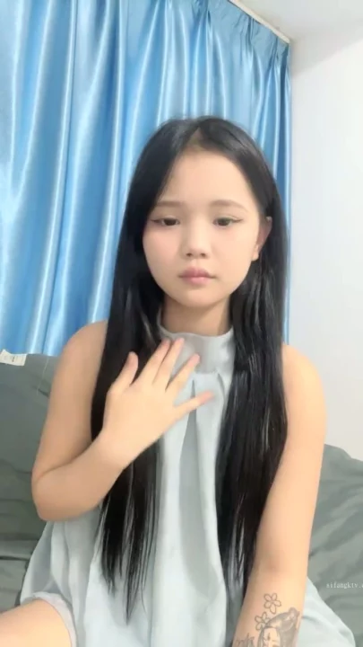 Screenshot 36 from Livestream Leaked POV — Petite Asian Masturbation in Blue Bathroom