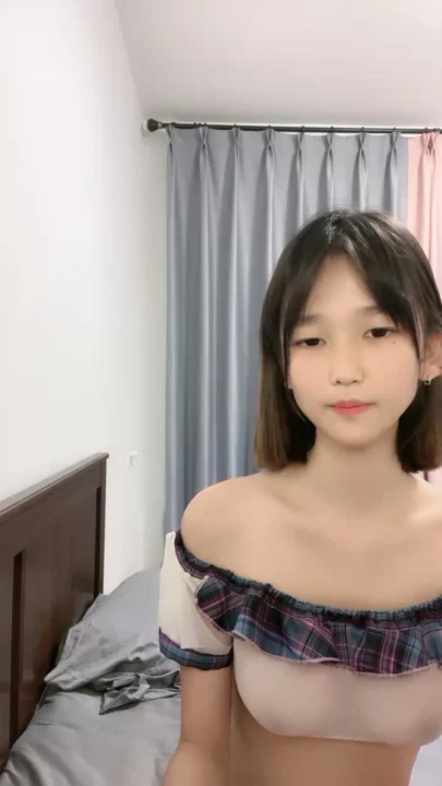 Screenshot 13 from Petite Asian Livestream Leak — Innocent Look, Sheer Lingerie Tease