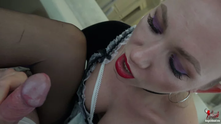 Screenshot 6 from POV Uncensored — Blonde Maid Creampie with Blowjob and Anal