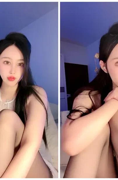 Screenshot 17 from Solo Asian Japanese Chinese — Black Stockings Lingerie Masturbation