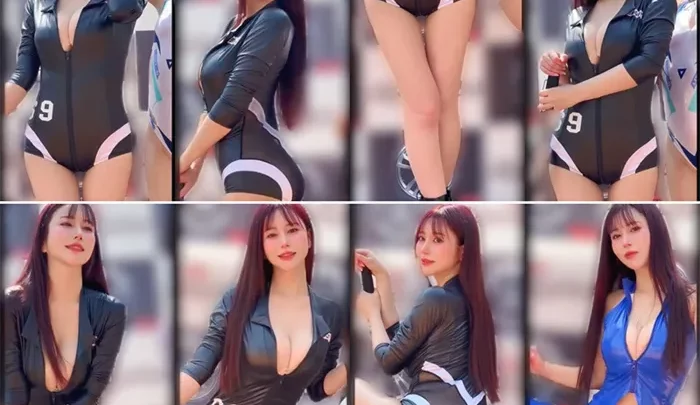Screenshot 17 from Warning: Hardcore POV Creampie — Yuanyuan in Latex Bodysuit and Stockings [Uncensored]