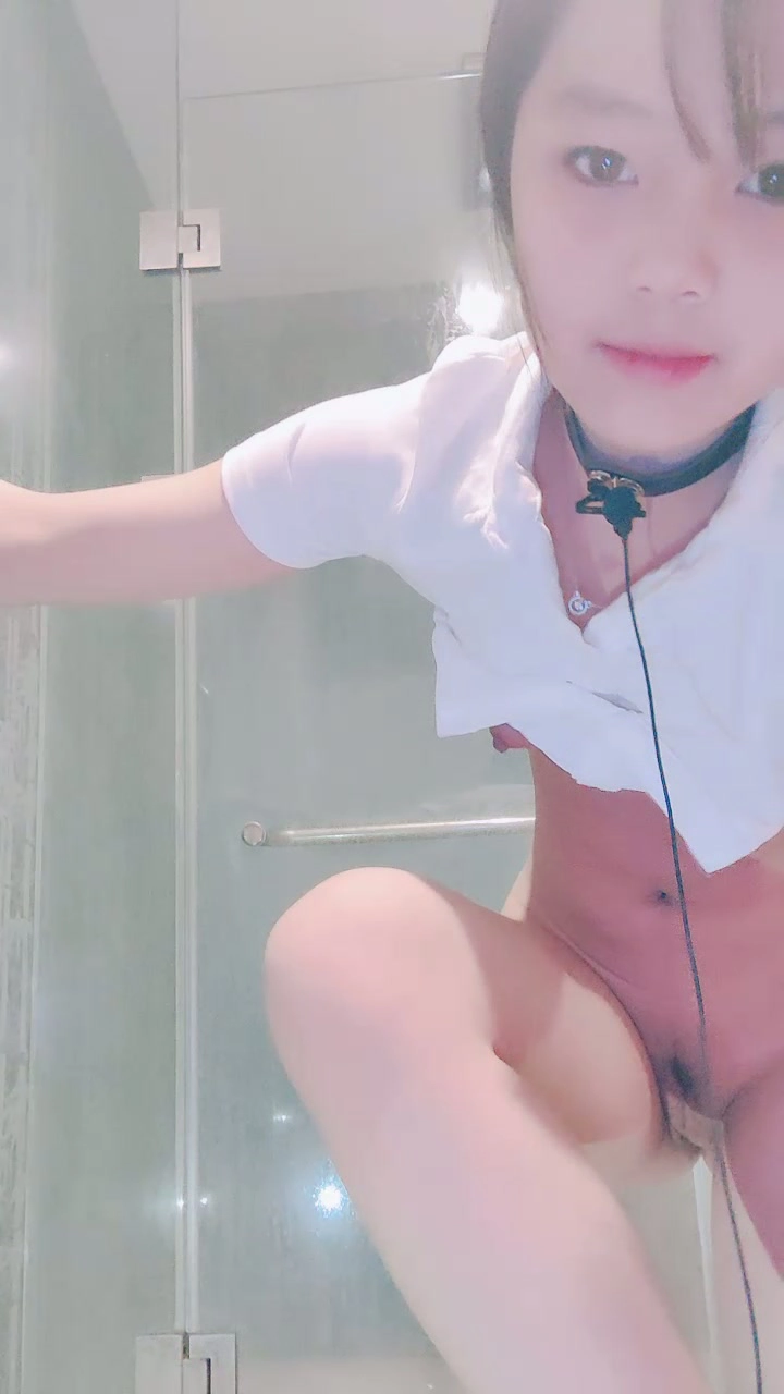 Play video: Wenwen Japanese POV — Shaved Pussy Dildo Masturbation in Bathroom [FC2-PPV-51560]