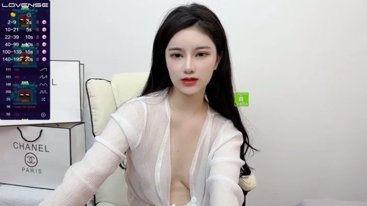 Screenshot 13 from Xiao Japanese POV Titfuck — Livestream Slut Sucks and Plays with Dildo
