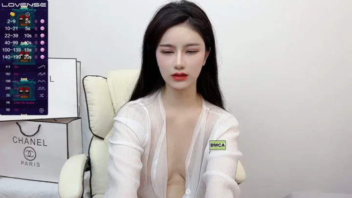 Screenshot 14 from Xiao Japanese POV Titfuck — Livestream Slut Sucks and Plays with Dildo