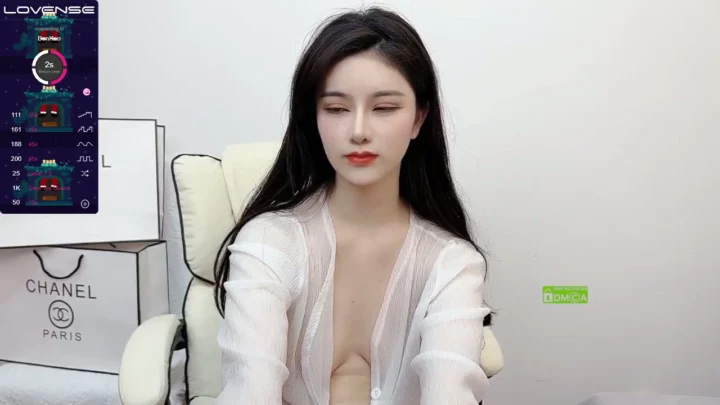 Screenshot 15 from Xiao Japanese POV Titfuck — Livestream Slut Sucks and Plays with Dildo