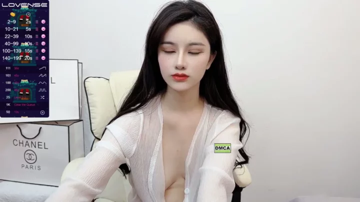 Screenshot 16 from Xiao Japanese POV Titfuck — Livestream Slut Sucks and Plays with Dildo
