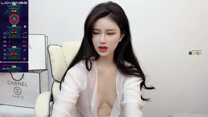 Screenshot 10 from Xiao Japanese POV Titfuck — Livestream Slut Sucks and Plays with Dildo