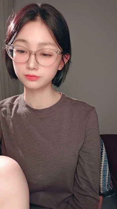 Screenshot 18 from Xiao Japanese Solo Masturbation — Gap Moe Glasses Tease in Lingerie