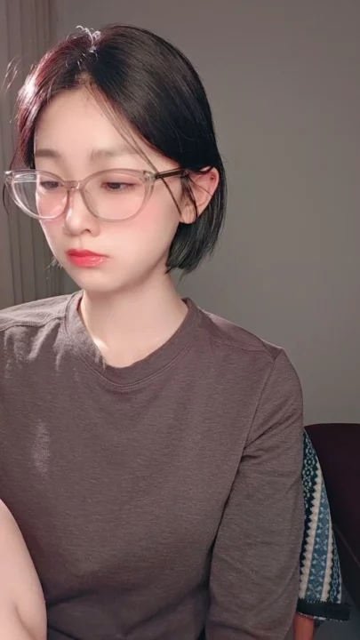 Screenshot 23 from Xiao Japanese Solo Masturbation — Gap Moe Glasses Tease in Lingerie