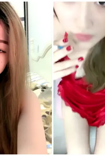 Screenshot 17 aus Xixi Japanische Solo-Masturbation — Rote Unterwäsche im Hotelzimmer