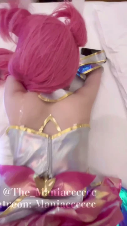 Screenshot 10 from Yumeng Japanese POV Blowjob — Cosplay Deepthroat in Holographic Lingerie