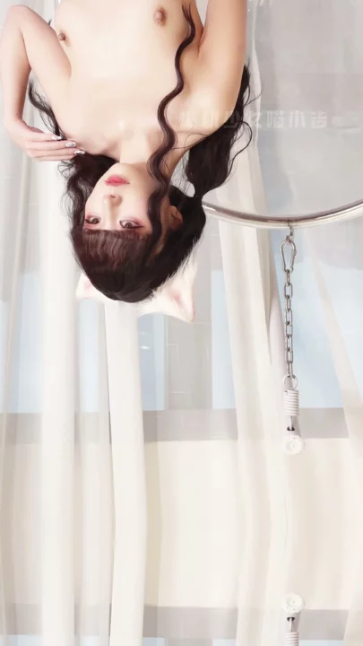 Screenshot 13 from Japanese Solo Tease — Mimi’s Censored Lingerie Strip in Bubble Chair